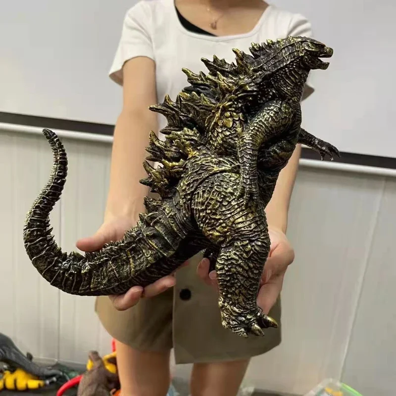 Anime New Large Godzilla VS King Kong  Action Figuries Joint Mobility Godzilla Soft Glue Monster Doll Model Kid Toys Gift