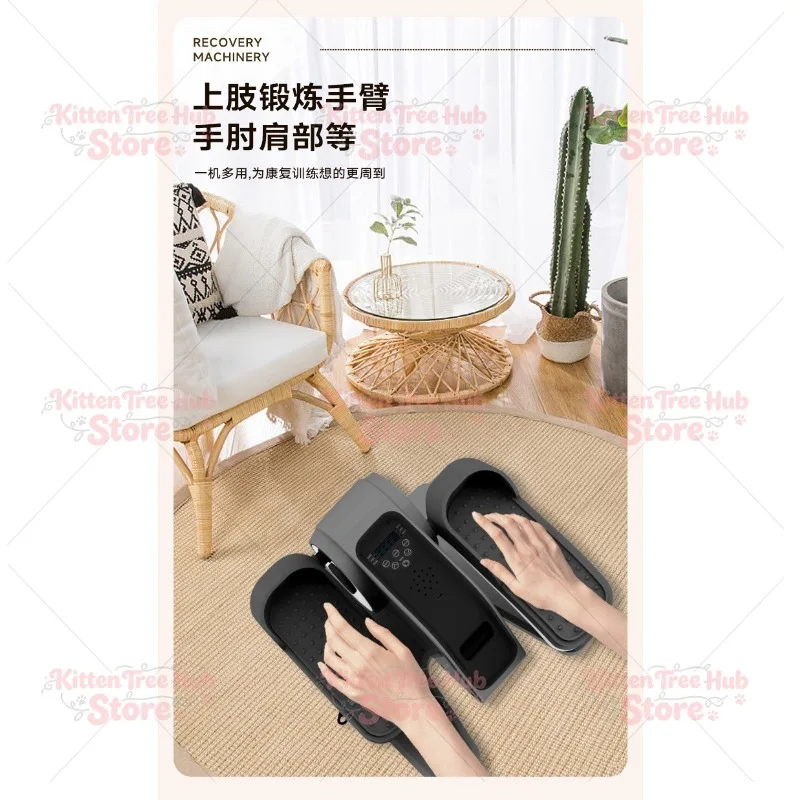 Household electric elliptical machine stepper upper and lower limb training equipment