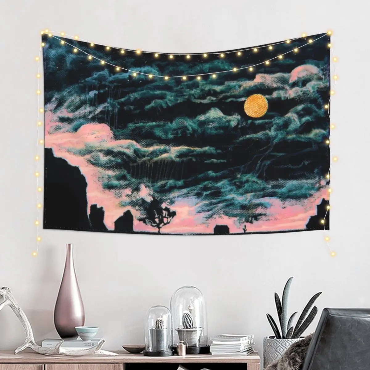 I DON'T CARE IF MY BEST SUCKS Flying Fox Bat Tapestry Room Aesthetic Decor Decoration Wall Room Aesthetic Tapestry