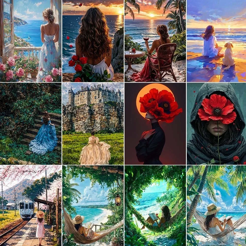 Diy Oil Painting Se… - image