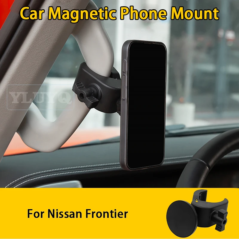 

For Nissan Frontier car magnetic phone holder, gravity navigation mount, central dashboard, A-pillar, car interior accessory