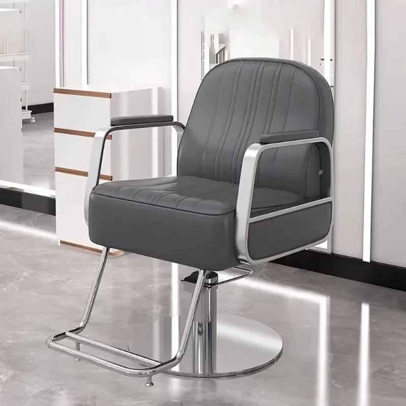 

Simple Aesthetic Barber Chair Modern Nordic Trendy Luxury Hairdresser Chair Comfortable Salon Kapperstoel Hair Furniture