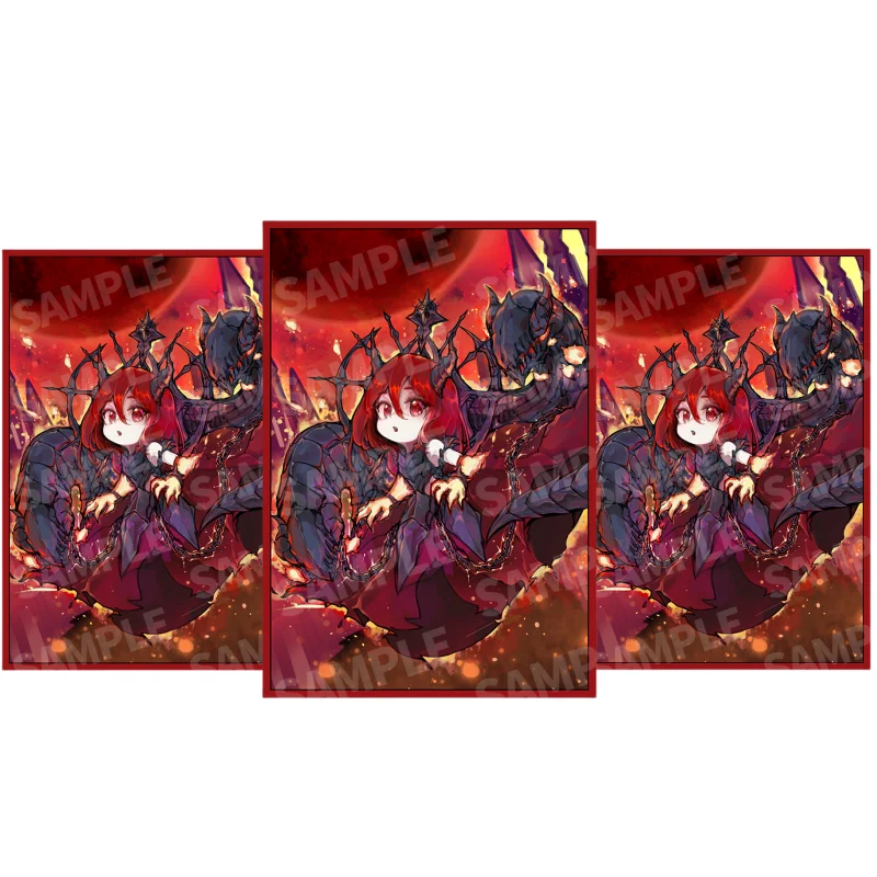 

50 шт./набор, голографические рукава для карт Yu Gi Oh