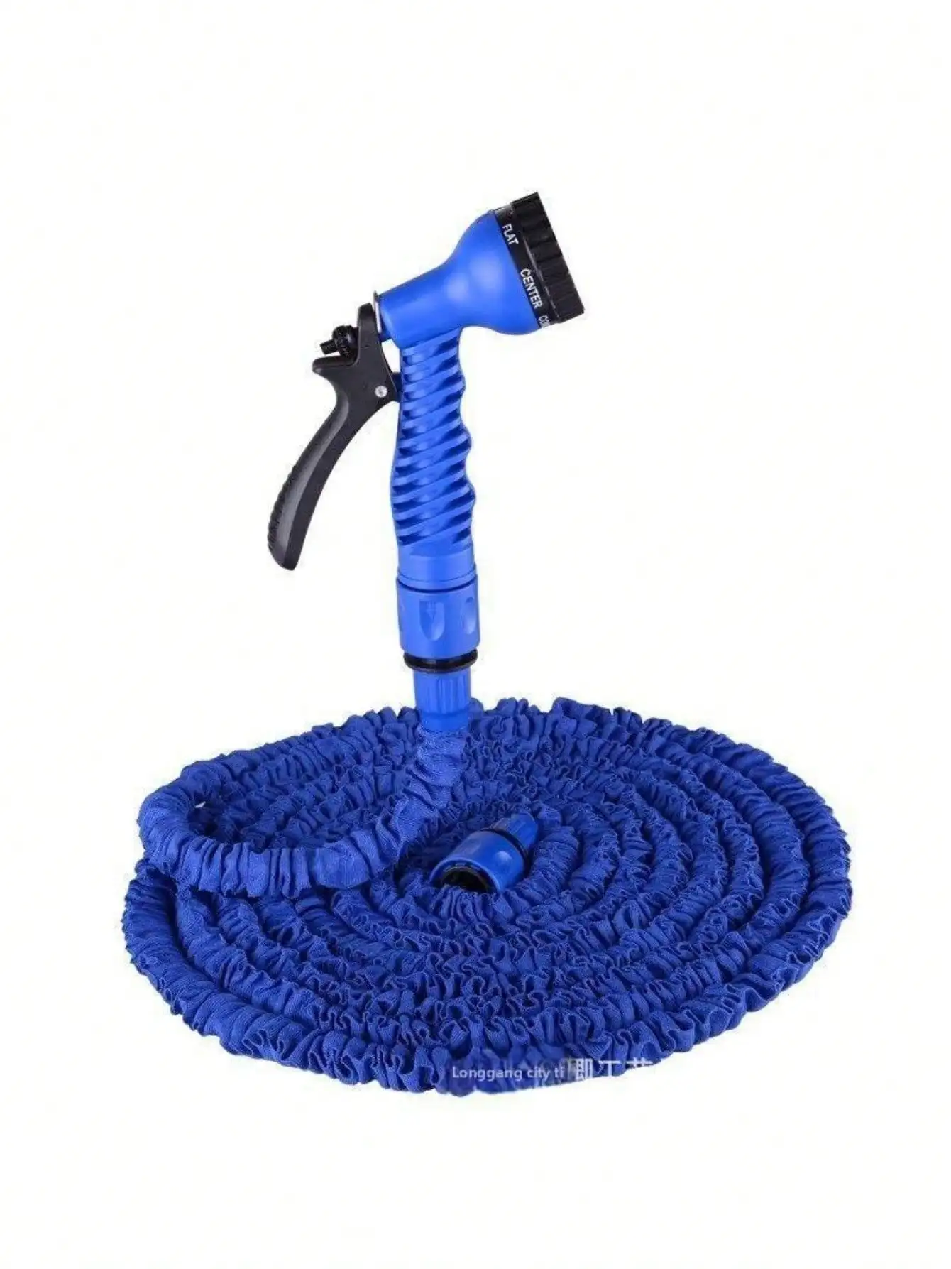 Expandable High-Pressure Garden Hose With Multi-Function Spray Nozzle 75ft Retractable Water Pipe For Car Washing Watering Plants And Outdoor Clning