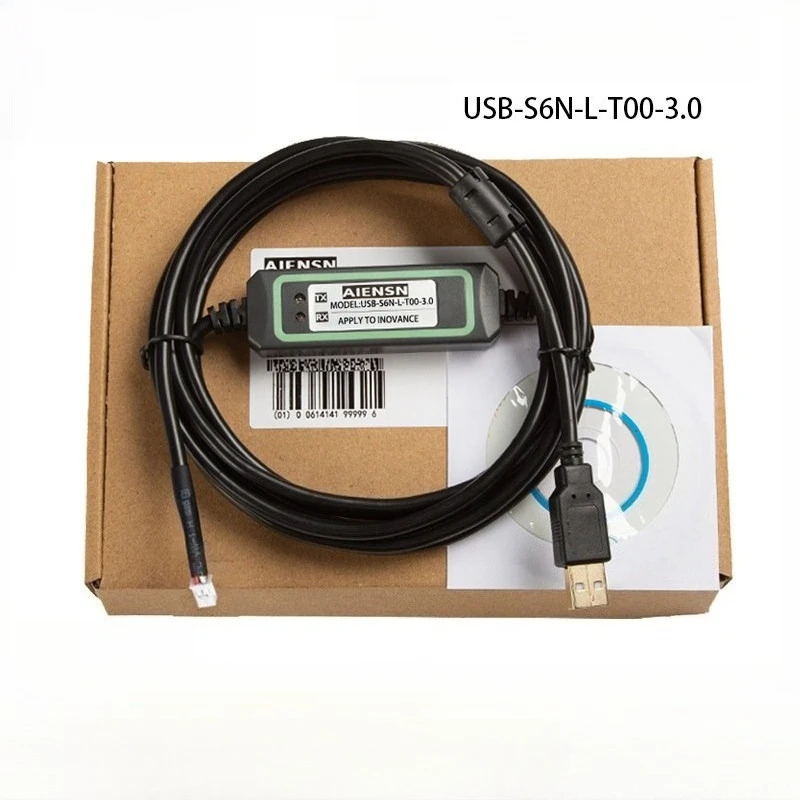 USB-S6N-L-T00-3.0 Suitable for Inovance IS620N/IS620F Servo Debugging Cable Communication Download Cable