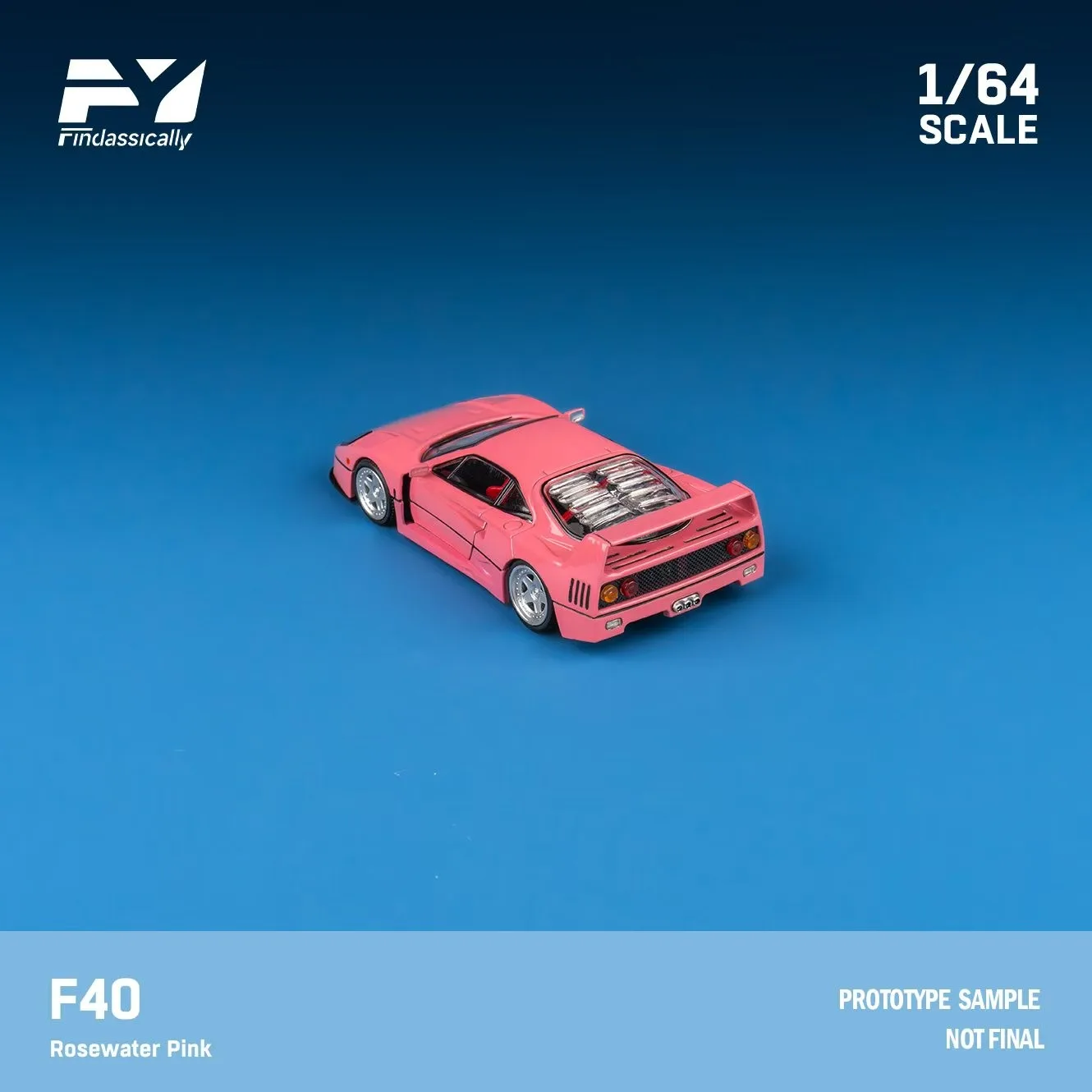 フィンクラシック 1:64 F40 ダイキャストモデルコレクション ギフト スケールモデルカー