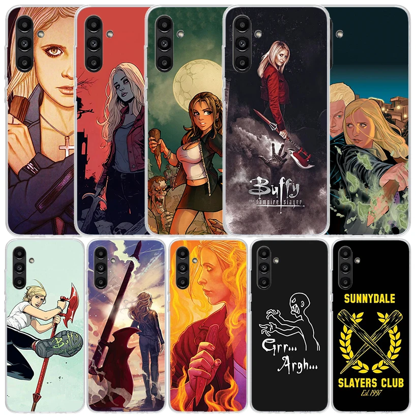 The Vampire Slayer Buffy Cover for Samsung Galaxy A17 A37 A57 A16 A26 A36 A56 A15 A14 A55 Phone Case A13 A53 A25 A35 A24 A34 A23