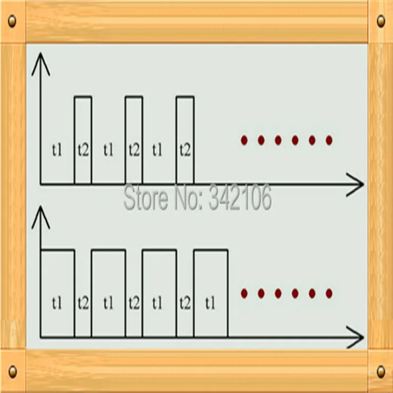 Gratis Verzending!!! 5 Pcs KDT036 Type/C Digitale Display Cyclus Schakelaar Controller/Timer Schakelaar