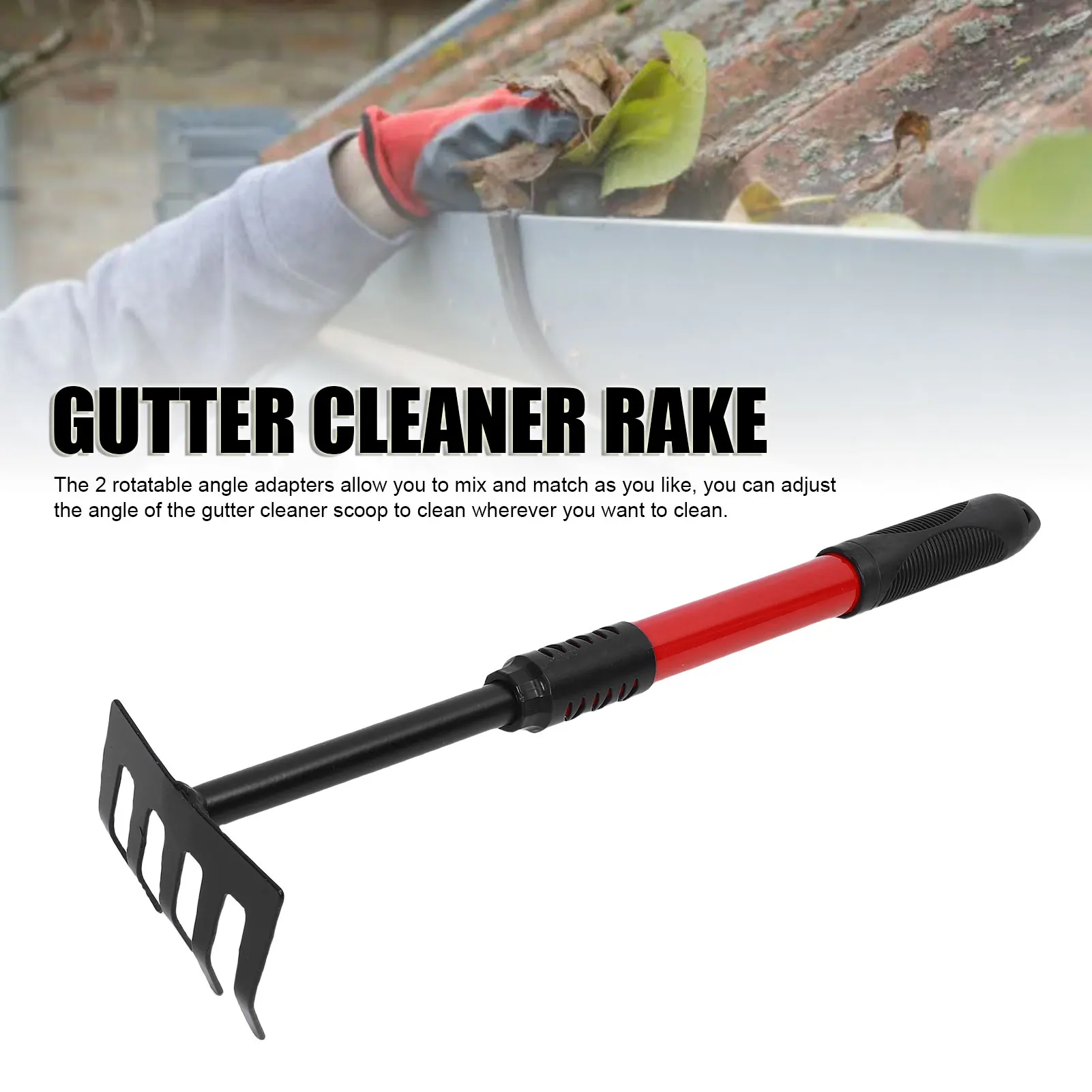 

Многофункциональные инструменты для чистки водостоков: совок и лопатка для очистки водостоков с удлинительными штангами, высокоэффективный инструмент для удаления листьев