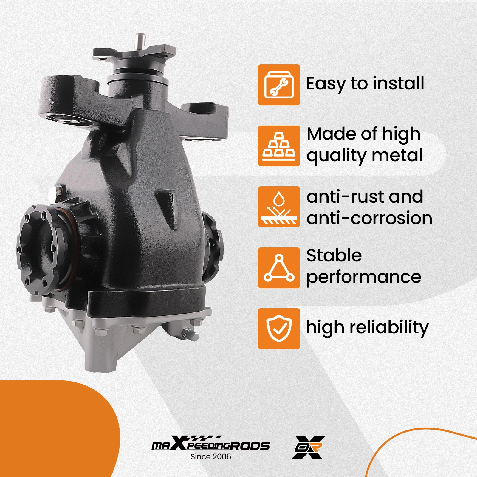 

Задний дифференциал в сборе для Cadillac CTS RWD, передаточное число 3.45, 14-1584110755