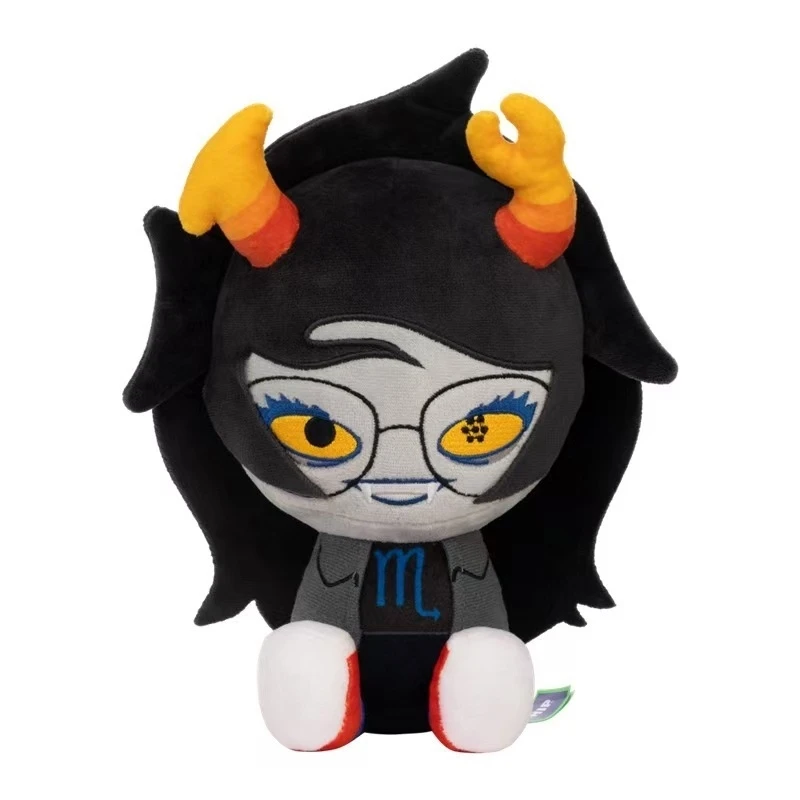 Homestuck Vriska Serket Plush Toy Official Antagonist Villain Character Stuffed Doll Troll Plushie Anti Hero Gift for Fans