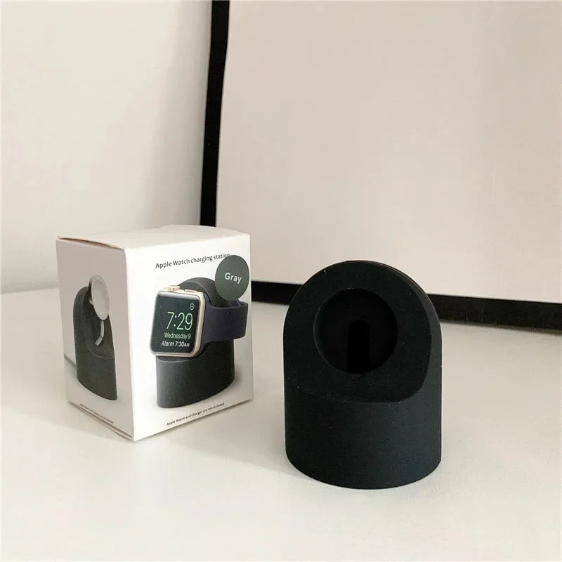 For Samsung Galaxy Watch 8/7/6/5/4 40mm 44mm 5 Pro Silicone Charging Seat Charging Stand Storage Seat Galaxy 6 4 base