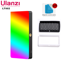 Ulanzi LT002 LED Photography Video Light RGB Night Lamps For Camera Phone Shooting Selfie Fill Flash Indoor Photo Studio Kits