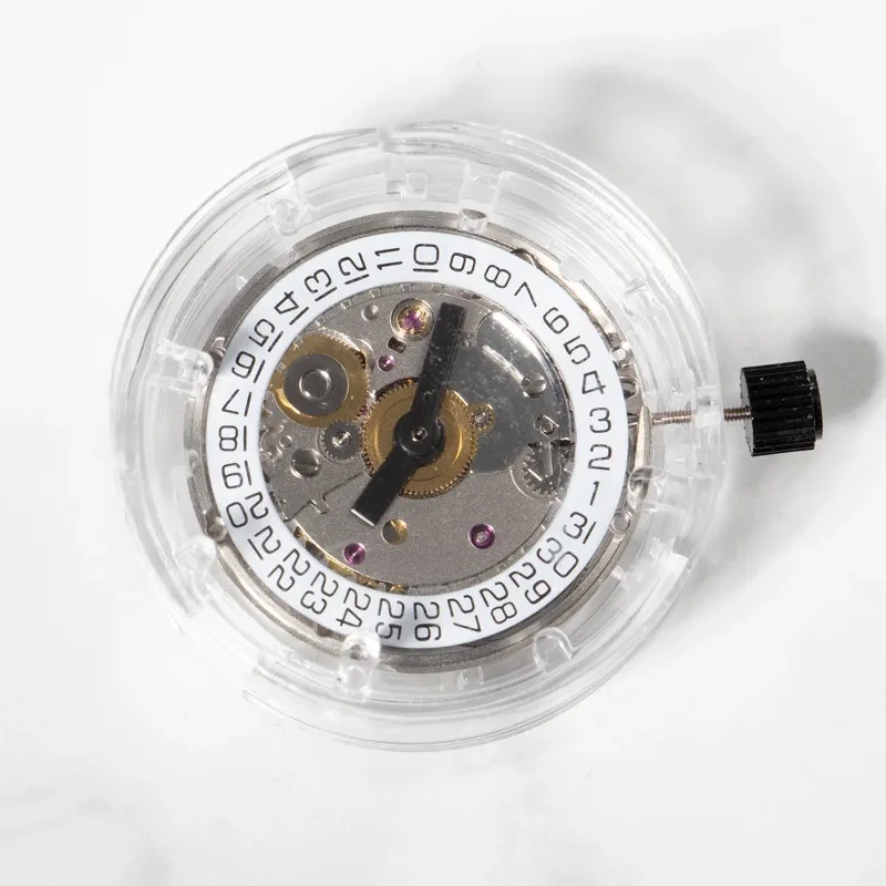 25-Jewel PT5000 Automatic Movement with High Accuracy Mechanical Function and Date Wheel, Compatible with Seagull ST21-ETA2824-2