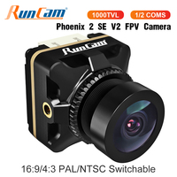 RunCam Phoenix 2 SE V2 Special Edition FPV Mini Camera 1/2 COMS 2.1mm Lens 1000TVL Freestyle Cam PAL/NTSC for RC FPV Drone