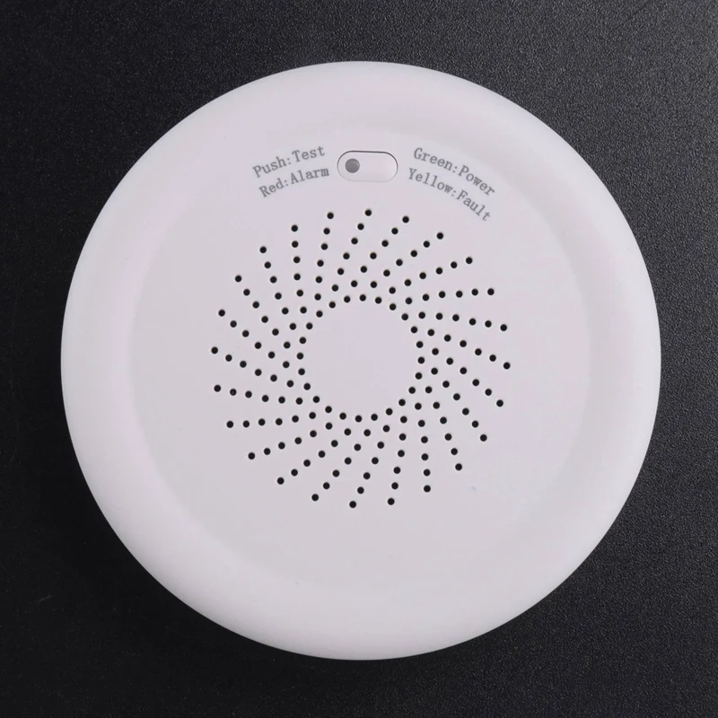 1Set Smart Zigbee Gas Leakage Detector Tuya Smart Home Security Alarm System Smart Life Tuya App Plastic