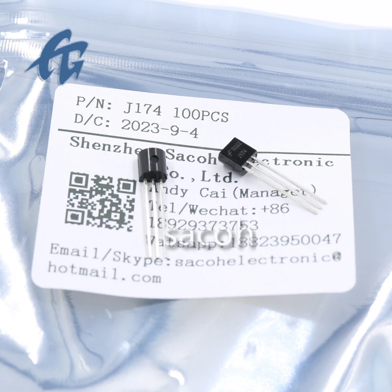 Componentes eletrônicos SACOH, 2SJ174, 100% Brand New Original, em estoque, 10pcs