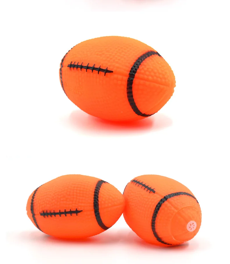 

Pet Vocal Toys, Dog Vocal Rugby Interactive Self-entertainment and Boredom Ball Training Dog Toys