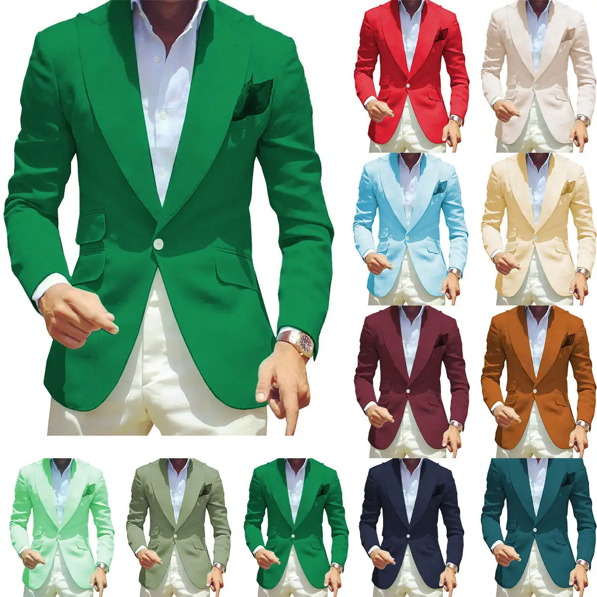 

Wedding Tuxedos Custom Made Groom Wear For Slim Fit Mens Business Jacket Prom Party Dinner Date Plus Size One Piece