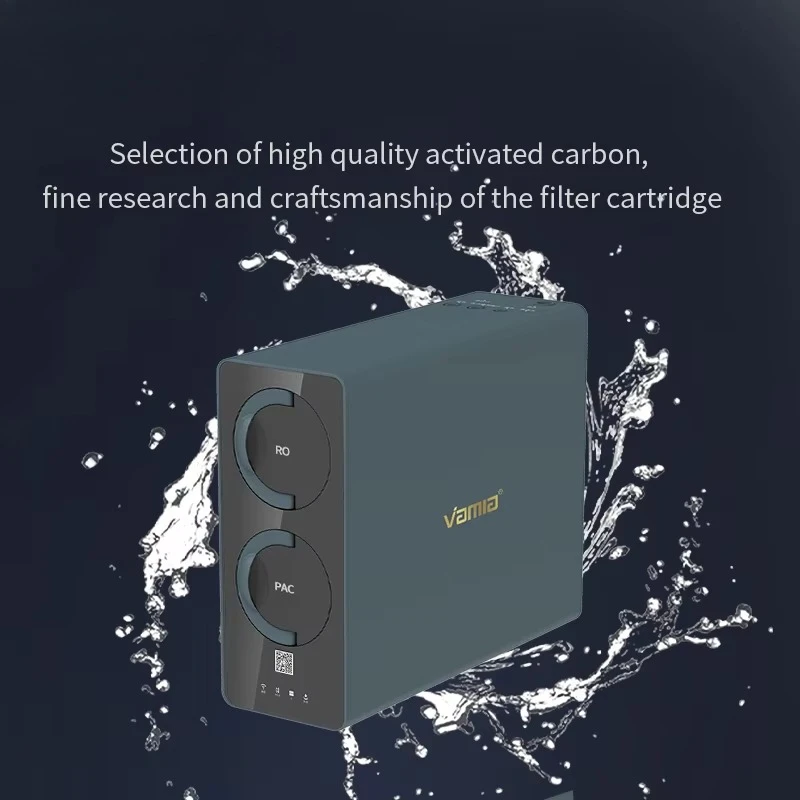 Household Kitchen Under Sink High Flow 1000G Water Purifier Automatic Self-Cleaning RO System Water Filter
