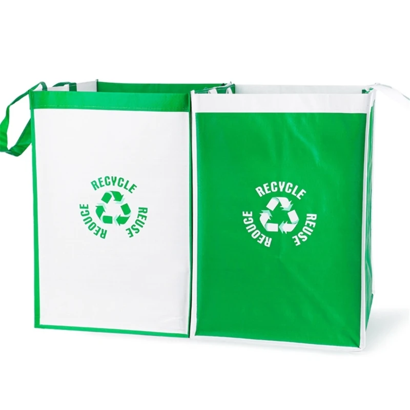 

Kitchen Separate Recycling Waste Bin Bags, Recycle Garbage Trash Sorting Bins, Waterproof Baskets, Home Storage