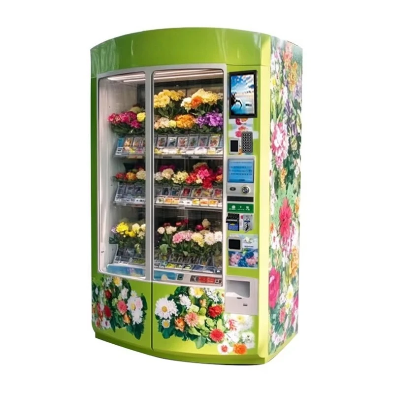 Automatic Flower Vending Machine Low Price 360 Rotation the Automatic Large Box Self Fresh Bouquet Egg Flower Vending Machine