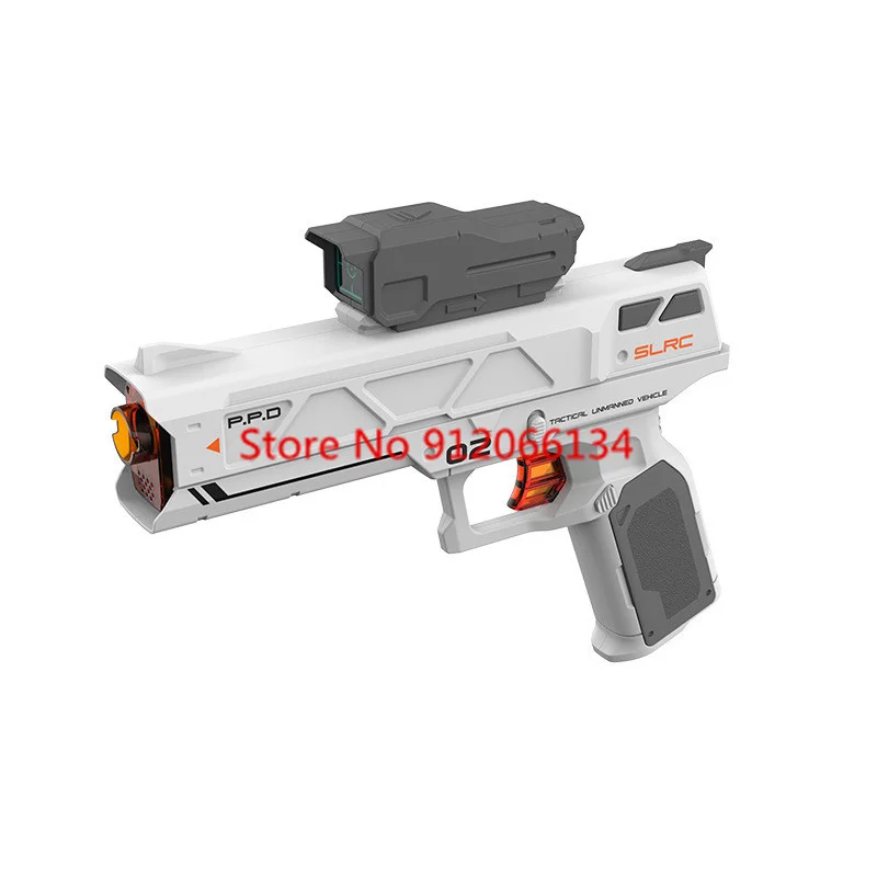 

1:14 2 To 1 Wireless Control Truck Vehicle LED 2.4G Launch Bullet LEd lighting Smoke Omnidirectional Steering RC Tank Truck Toy