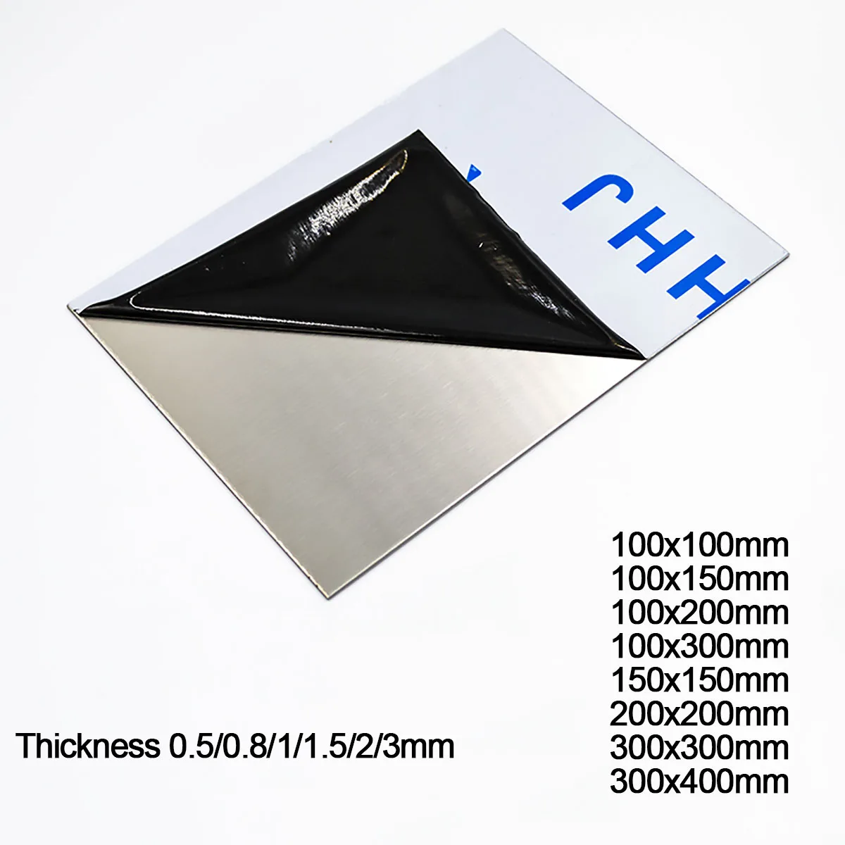304 Edelstahl Band / Folie / Blech – 1-4 M Länge, 0,1–1 Mm Dicke, Korrosionsbeständig
