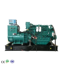 CCS Ship Diesel Generator 100kva 250kva 300kva Marine diesel generator Sea water cooled open silent type