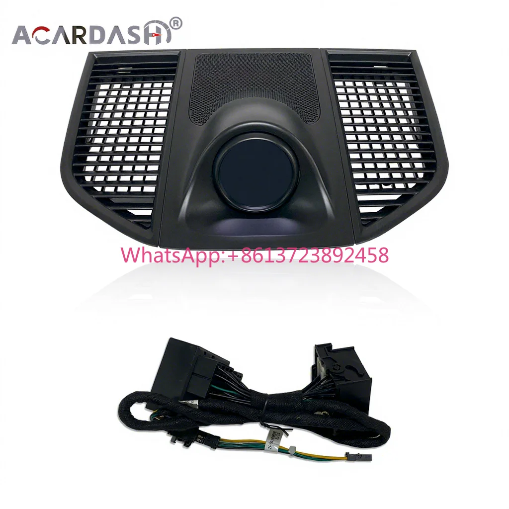 ACARDASH Speedometer Clock Panel Car Dashboard Console Stopwatch Electronic Meter Clock for Porsche Macan 2014-2021
