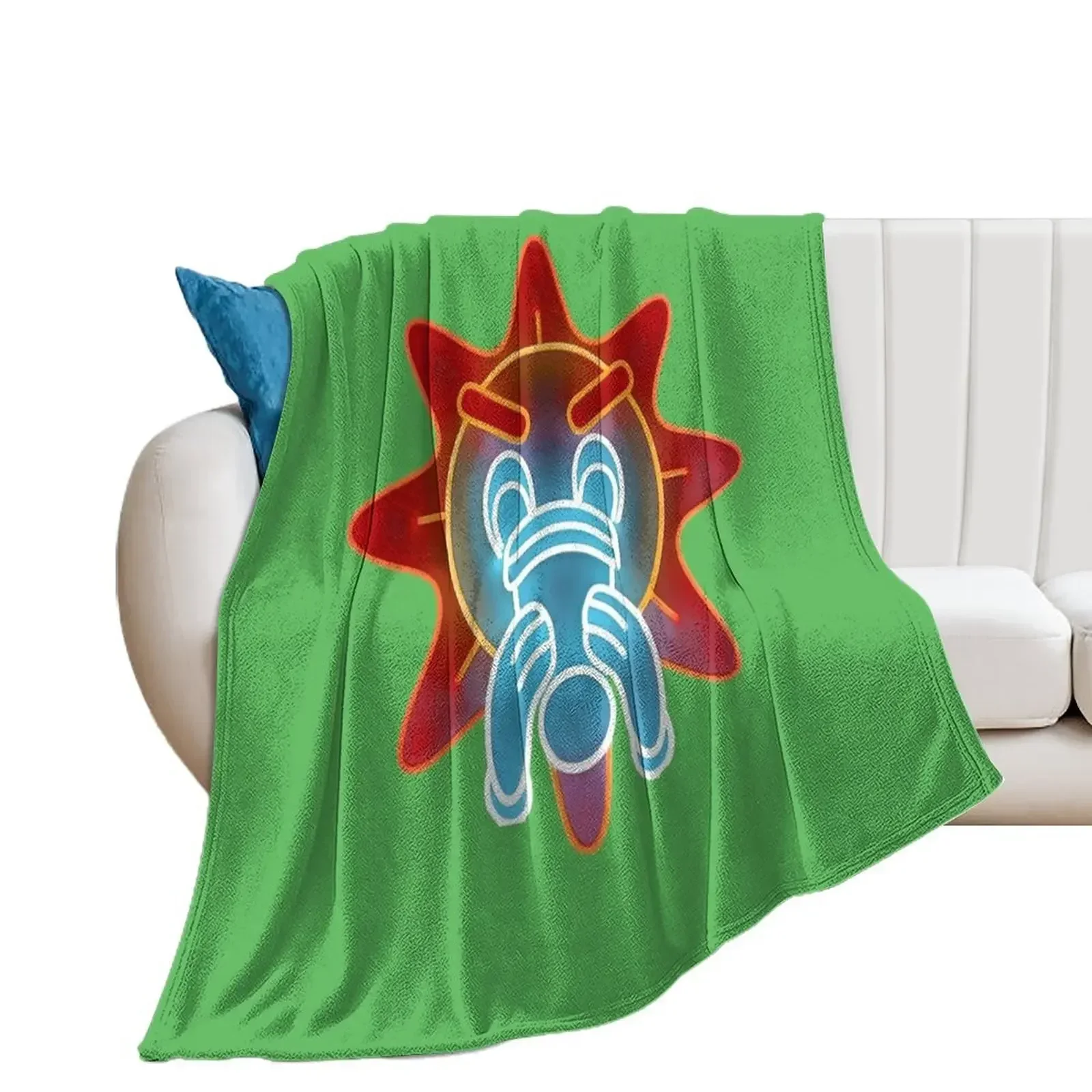 Chief Keef GloGang Glo Man Logo Artwork Classic T-Shirt Throw Blanket Moving Picnic Blankets