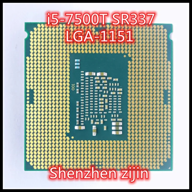 I5-7500T i5 7500T SR337 2.7 GHz رباعية النواة رباعية موضوع معالج وحدة المعالجة المركزية 6 متر 35 واط LGA 1151