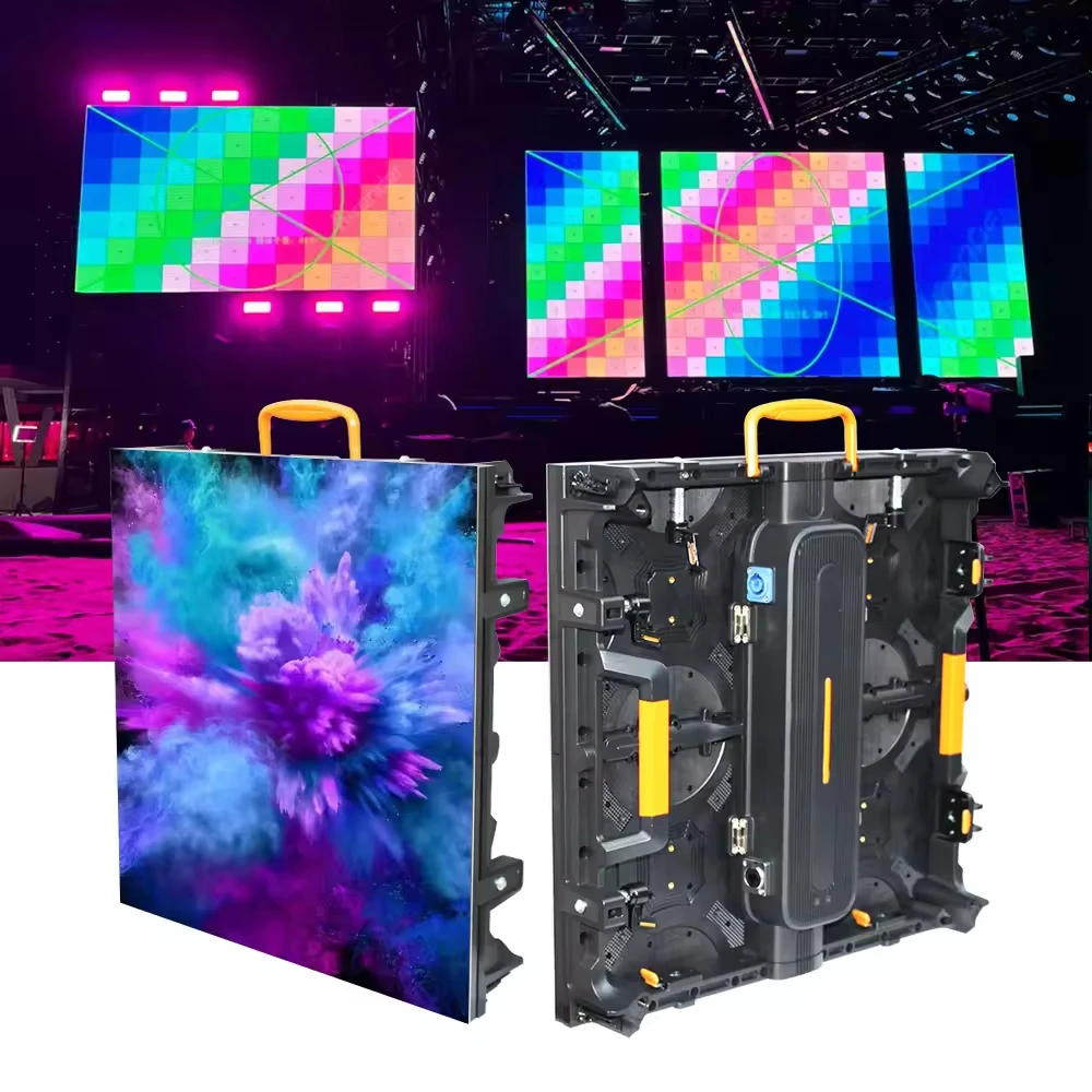P2.604 P3.91 P2.976 Full Color LED Display Indoor Outdoor Rental LED Video Wall with 5-Year Warranty