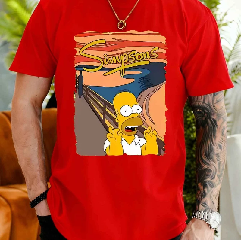 Summer Men's Casual…