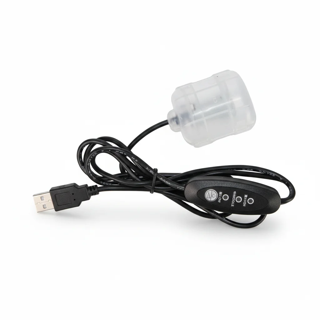 USB 5V Micro Vibration Motor with Speed Controller 4500RPM Mini Vibrator for DIY Massage Pillow Pet Lizard Frog Feeder Gadget