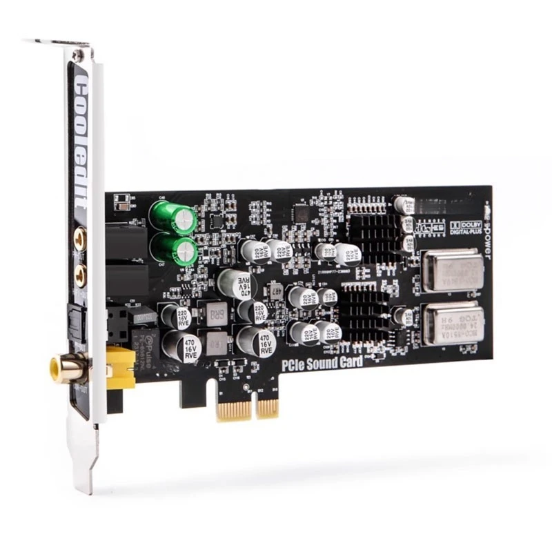 OEM Replacement for Cooledit AXF-6Pro ITX Low-Profile Internal Sound Card PCIe Sound Card tp1