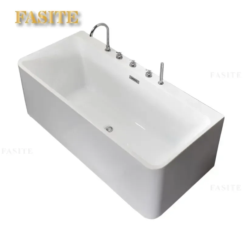 For Acrylic Bathtub Seamless Freestanding Integrated High Grade Thin Edge Home Surfing Massage Constant Temperature