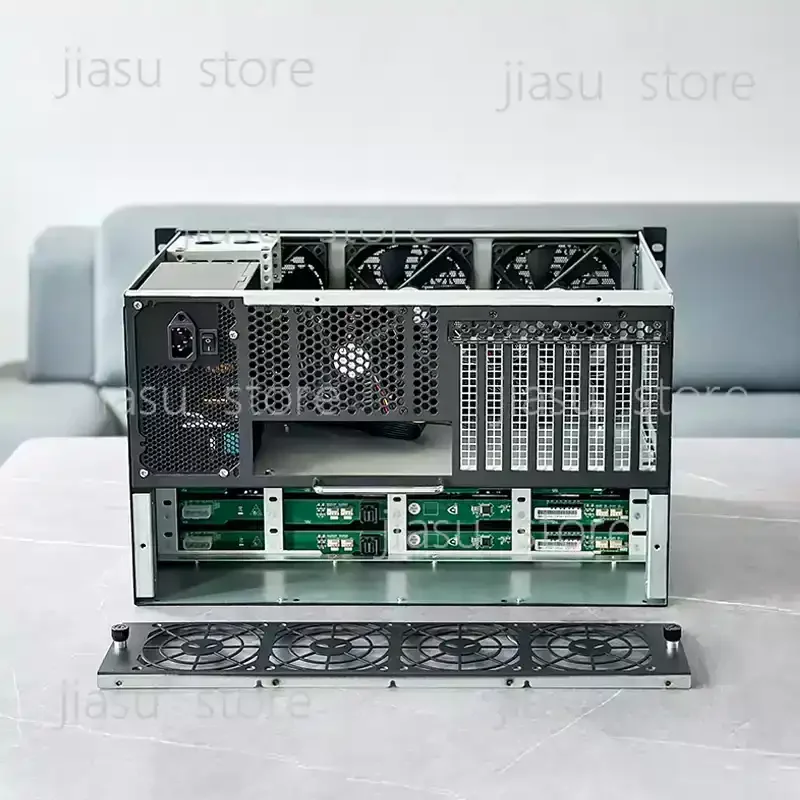 12 Bay NAS Chassis ATX Motherboard ATX Power Supply 8 Full Height Slots Enterprise Home AIO Server