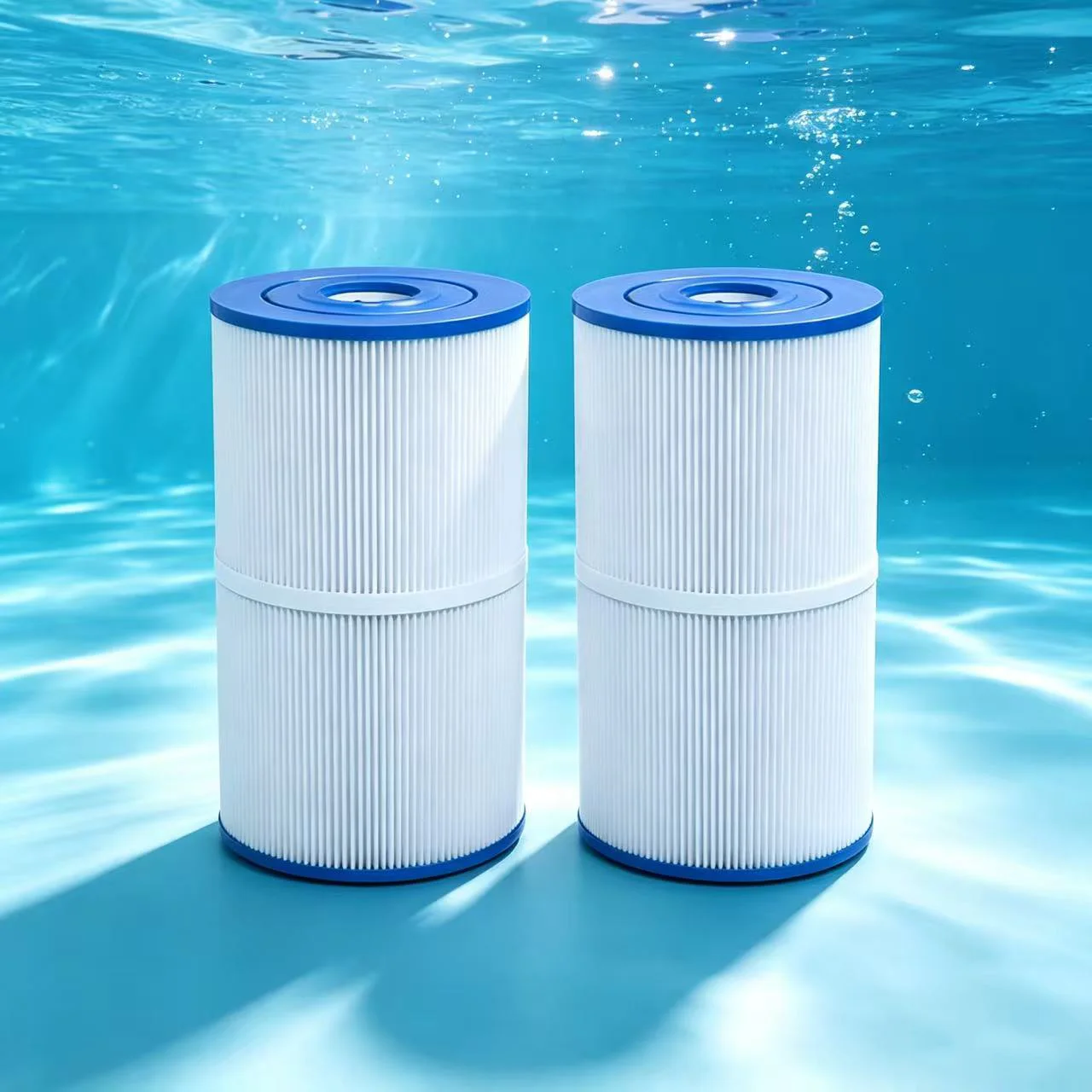 2PC C-6430 Spa Filter  compatible with PWK30, FC-3915 and part numbers 0969601, 71825,  73250; suitable for 30 sq. ft. hot tubs.