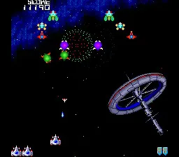 16bits PC Engine HU-CARD : GALAGA '88 ( Galaga '90 )