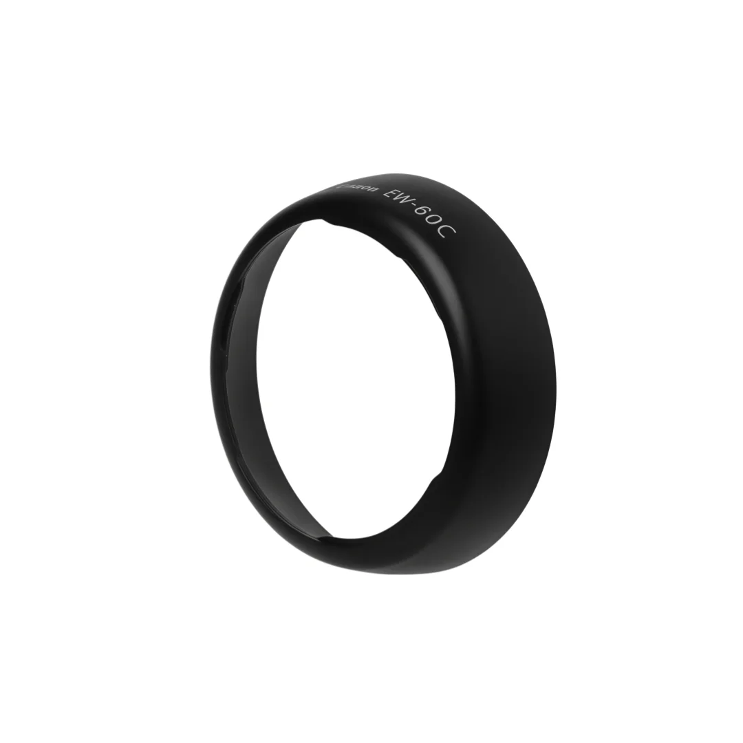 Cylindrical Bayonet Lens Hood EW‑60C Sun Shade Protector Replacement Accessory For Canon EF‑S 18‑55mm IS IS II IS III Lens