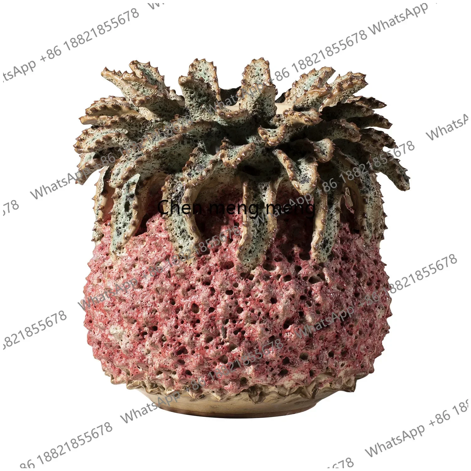 YL  Pineapple shaped flower furniture home ornament living room home decoration modern ornament