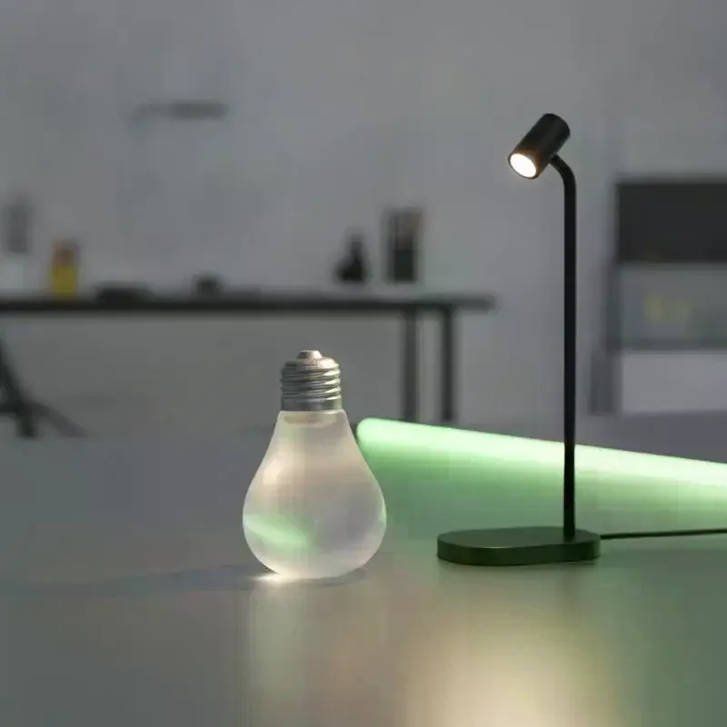 Light Bulb Maltose Luminous Squeeze Toy Slow Rebound Sensory Fidget Toy Novelty Funny Gift