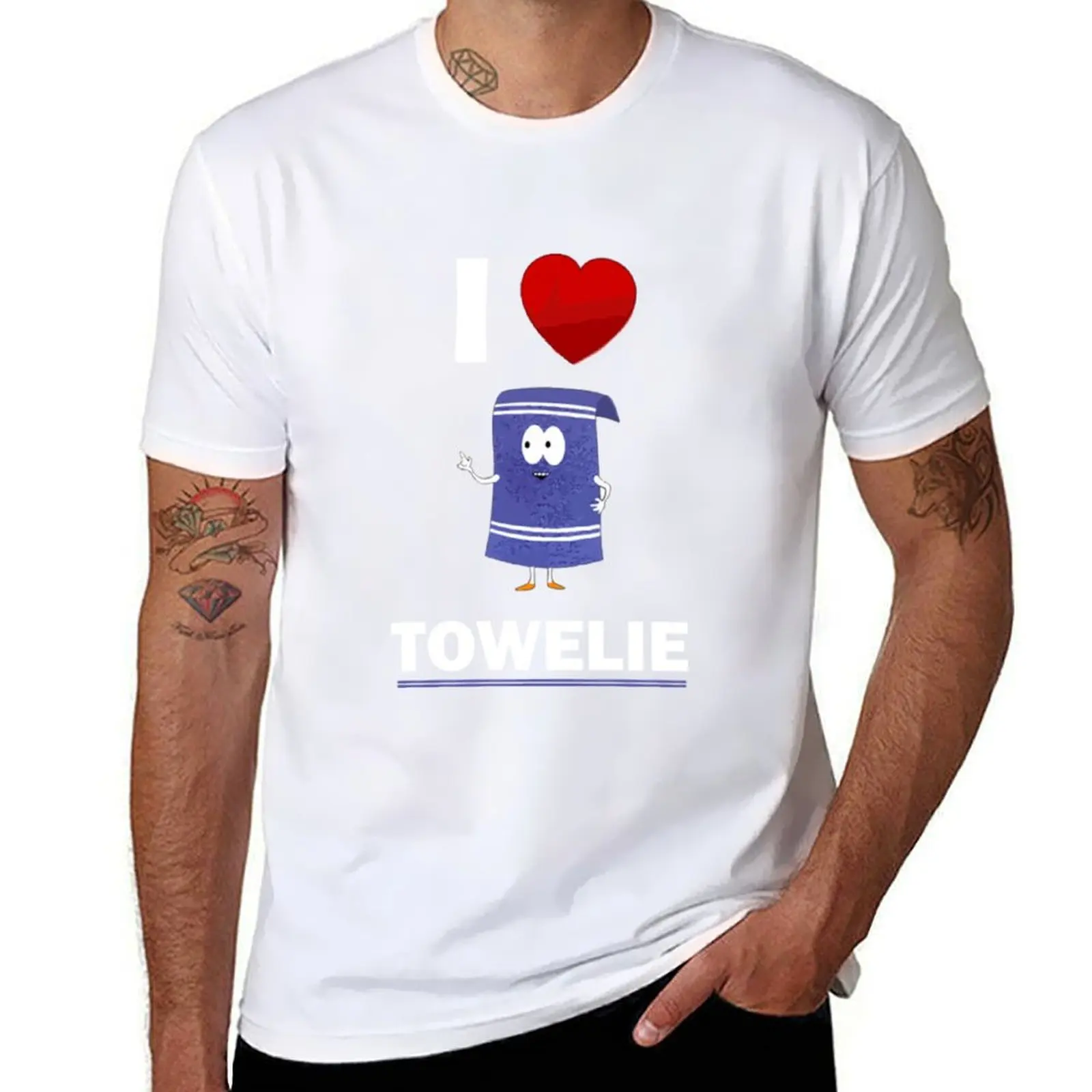 

Футболка I Love Towelie South Park, мужская футболка, тяжелые хлопковые футболки, футболка из 100% хлопка