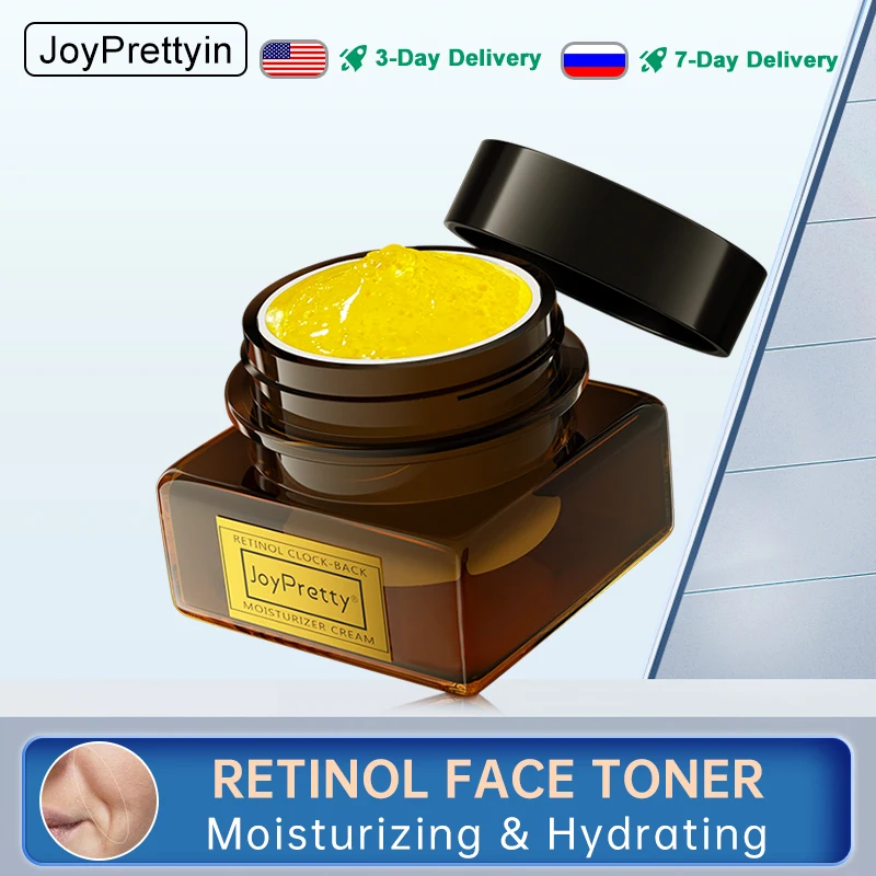 Retinol Face Cream Skin Care Anti Wrinkle Cream with Hyaluronic Acid Lightening Whitening Fine Lines Facial Creams Cosmetics