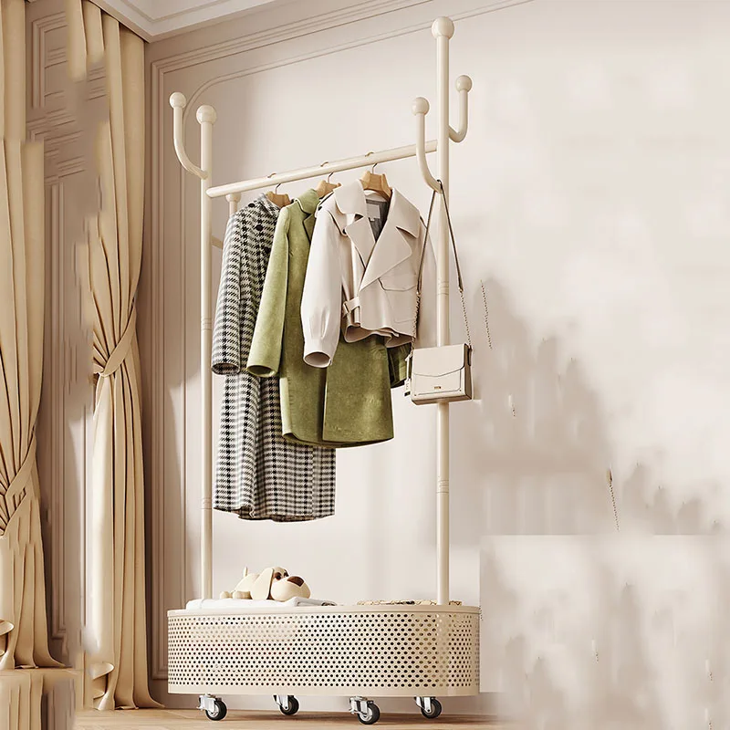Hallway Standing Coat Modern Racks Shelf Portable Library Cabinet Organizer Coat Racks Bedroom Arara De Roupa Room Furniture image 5