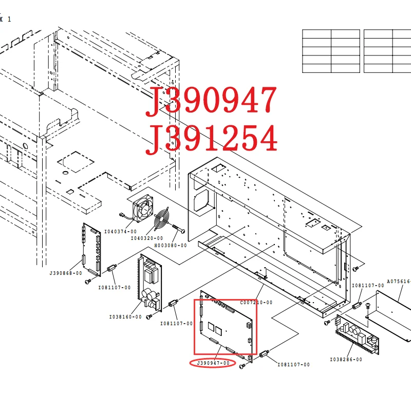 J390947 QSS32/LPS24PRO Printer Control PCB Circuit Board for Noritsu Color Expander Minilab Replacement Spare Part