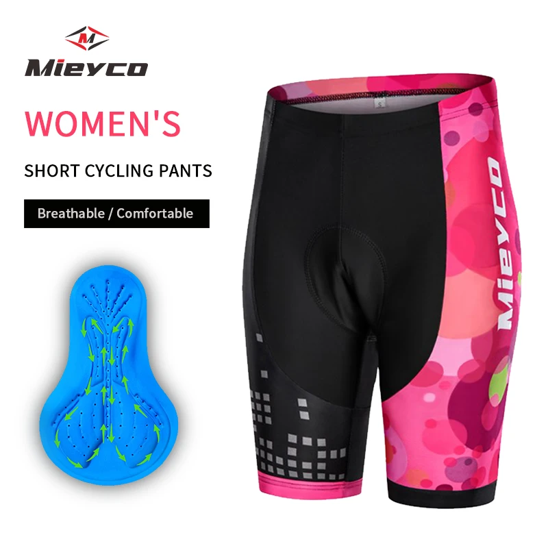 

Women's Cycling Shorts 3D Padded Bike Shorts Quick Dry MTB Mountain Bike Short Pant Bicycle Breathable Tights Pantalones Mtb