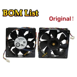 Bitmain-ventilador de refrigeración Original antminer S19 XP/S19 Pro/S19j Pro/S19, 120x120x38mm, 12V/2.7A, 6000 rpm, 4 pines