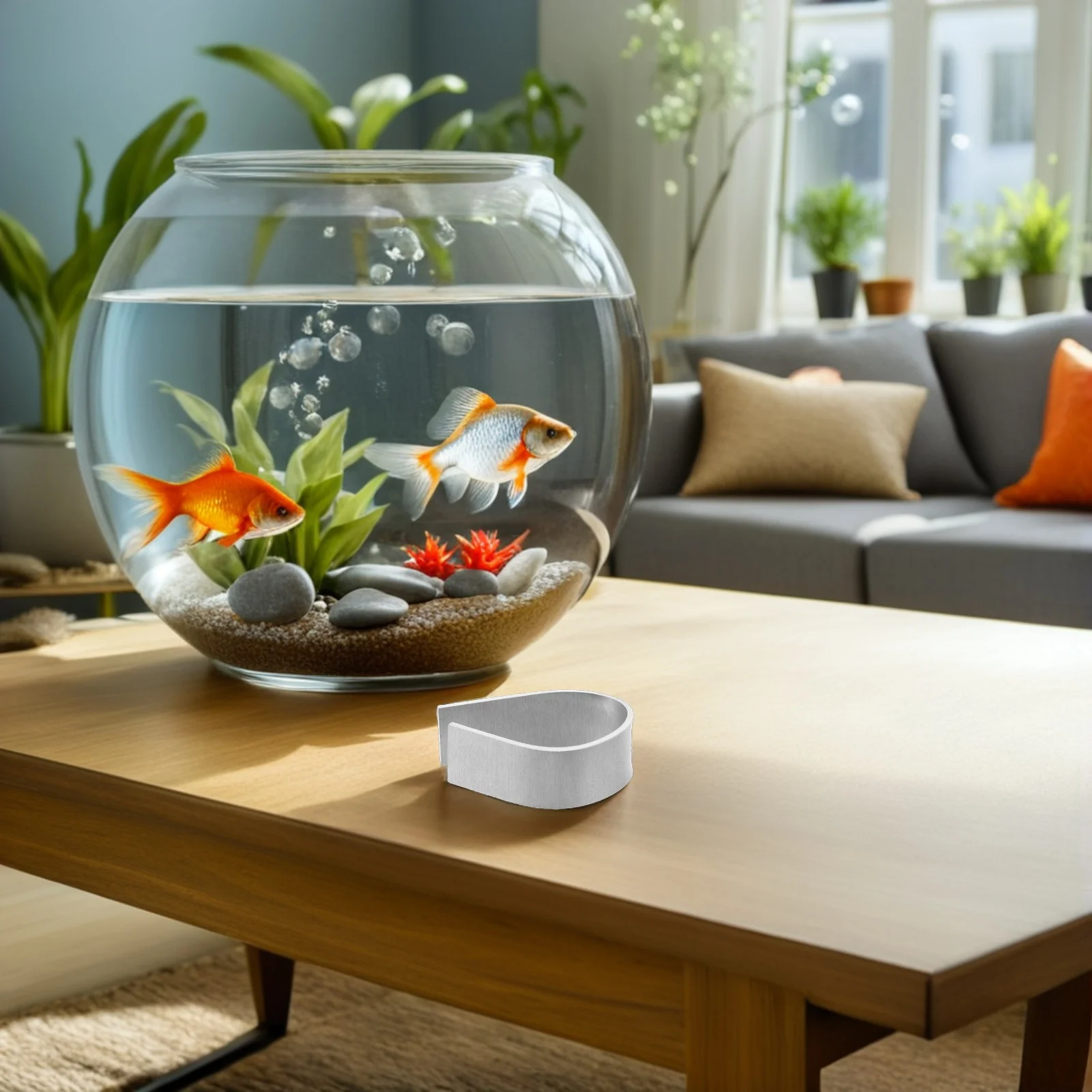 

25Pcs Aquatic Plant Fixing Rings for Aquarium - Stable Underwater Plant Holders with Bendable Anchors to Prevent Floating Water